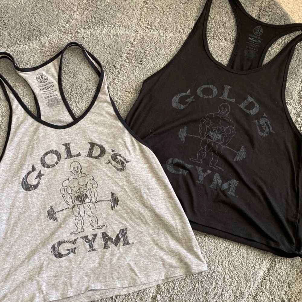 Golds gym tanks